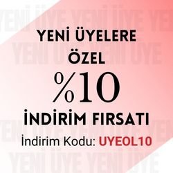 Yeni üye indirim